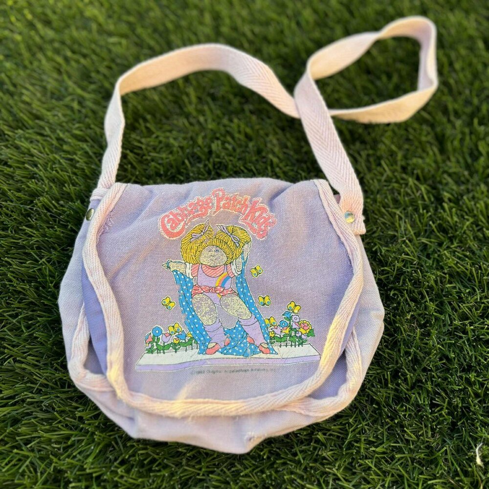 Vintage Rare Cabbage Patch Kids Bag pouch 80's